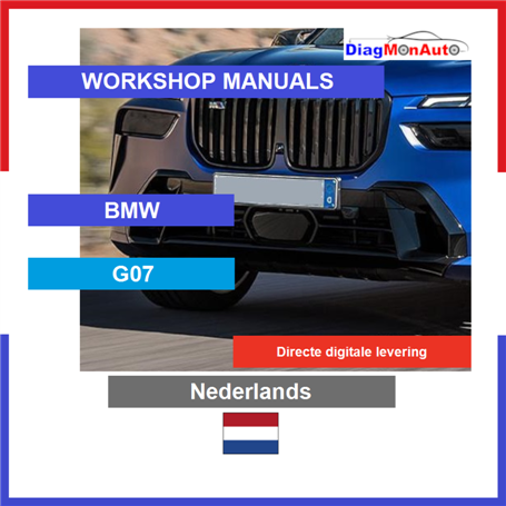 Workshop manuals BMW G07 Nederlands
