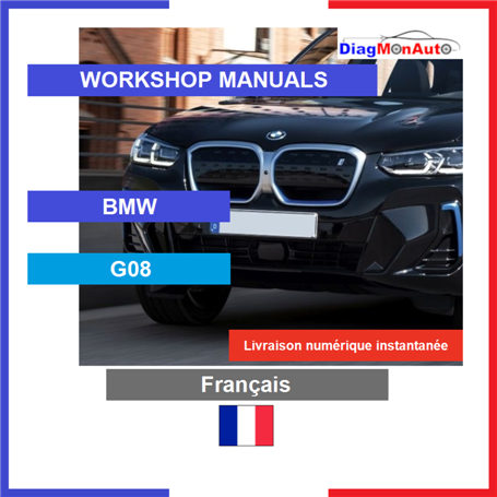 정비 매뉴얼 BMW G08 Français