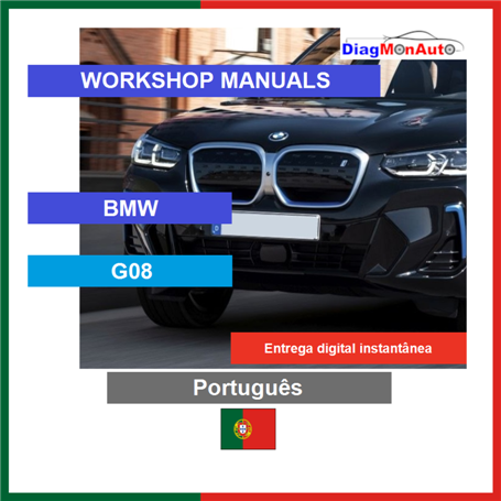 정비 매뉴얼 BMW G08 Português