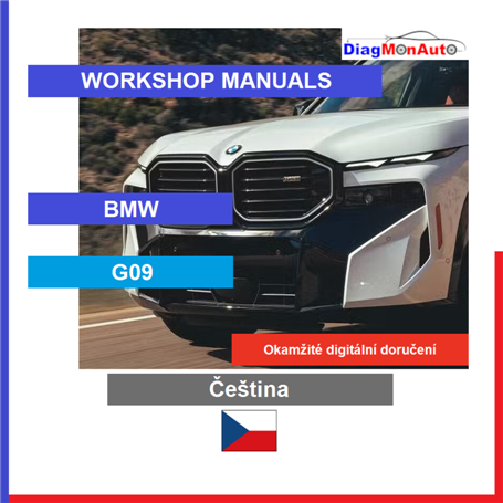 Werkstatthandbücher BMW G09 Čeština