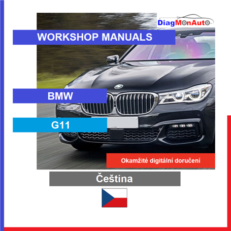 Verkstadshandböcker BMW G11 Čeština