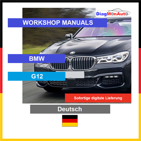 Verkstadshandböcker BMW G12 Deutsch