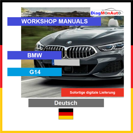 정비 매뉴얼 BMW G14 Deutsch