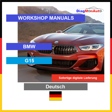 Verkstadshandböcker BMW G15 Deutsch