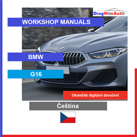 Werkstatthandbücher BMW G16 Čeština