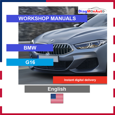 Werkstatthandbücher BMW G16 English