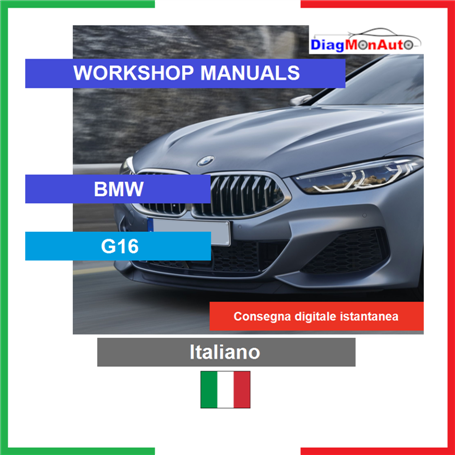 Werkstatthandbücher BMW G16 Italiano