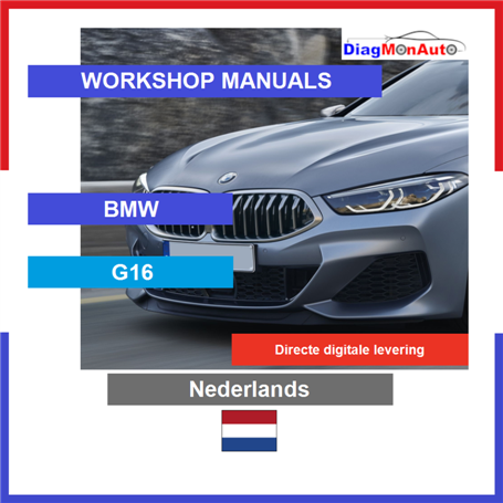 Werkstatthandbücher BMW G16 Nederlands