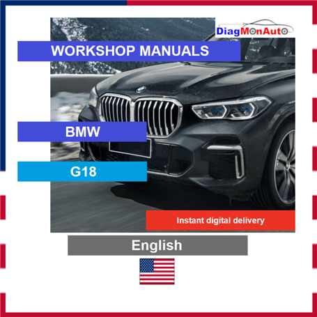 Werkstatthandbücher BMW G18 English