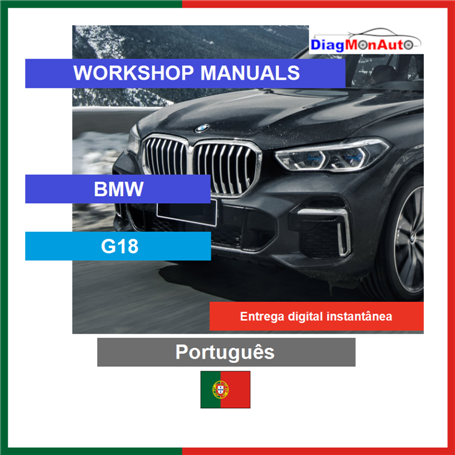 Werkstatthandbücher BMW G18 Português
