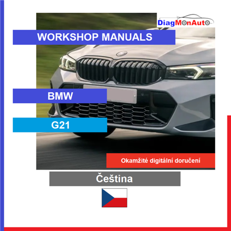 Verkstadshandböcker BMW G21 Čeština