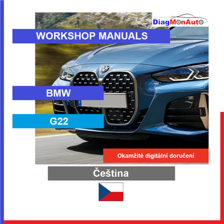 Werkstatthandbücher BMW G22 Čeština