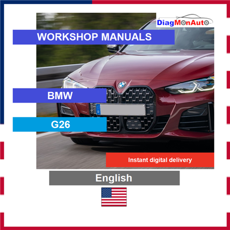 Werkstatthandbücher BMW G26 English