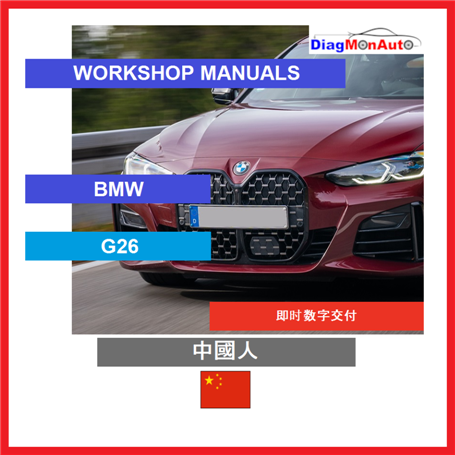 Werkstatthandbücher BMW G26 中國人
