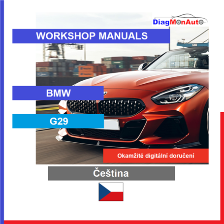 정비 매뉴얼 BMW G29 Čeština