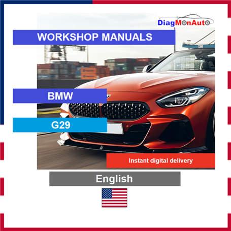 정비 매뉴얼 BMW G29 English