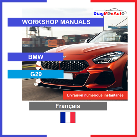 정비 매뉴얼 BMW G29 Français