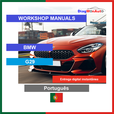 정비 매뉴얼 BMW G29 Português
