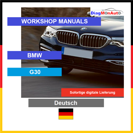 Verkstadshandböcker BMW G30 Deutsch