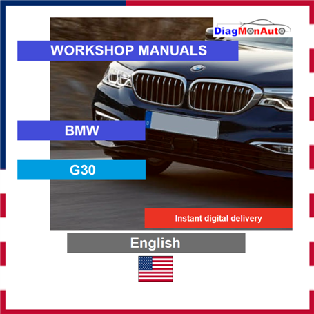 Verkstadshandböcker BMW G30 English