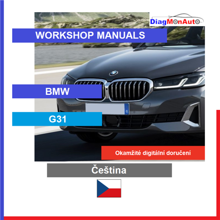 Werkstatthandbücher BMW G31 Čeština
