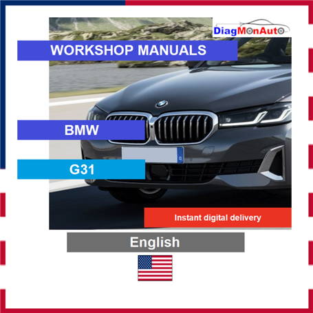 Werkstatthandbücher BMW G31 English