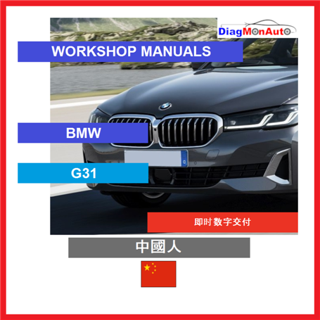 Werkstatthandbücher BMW G31 中國人