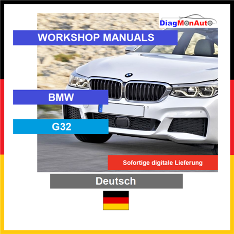 Verkstadshandböcker BMW G32 Deutsch