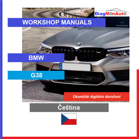 Manuels d'atelier BMW G38 Čeština