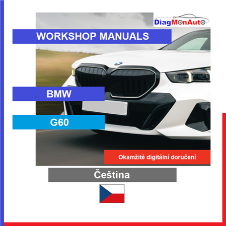 Werkstatthandbücher BMW G60 Čeština