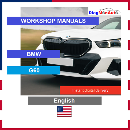 Werkstatthandbücher BMW G60 English