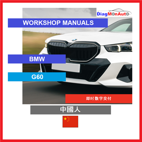 Werkstatthandbücher BMW G60 中國人