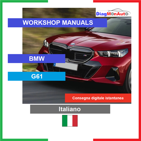 정비 매뉴얼 BMW G61 Italiano