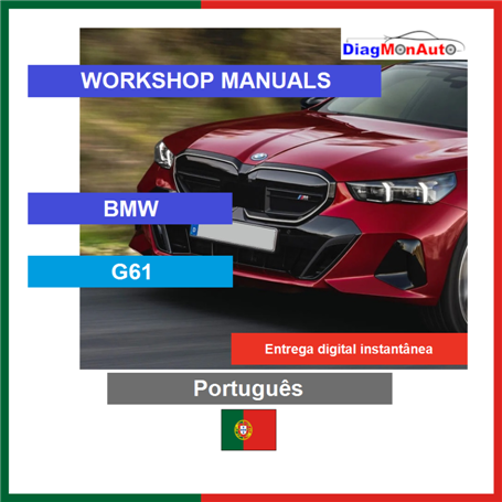 정비 매뉴얼 BMW G61 Português