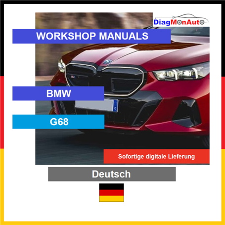 Werkstatthandbücher BMW G68 Deutsch