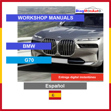 정비 매뉴얼 BMW G70 Español