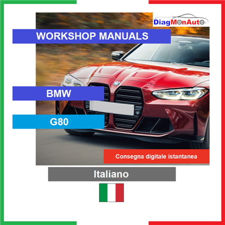 정비 매뉴얼 BMW G80 Italiano