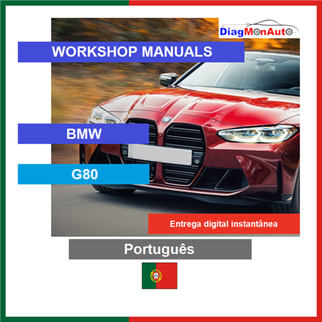 정비 매뉴얼 BMW G80 Português
