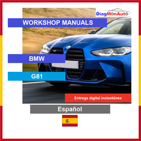 정비 매뉴얼 BMW G81 Español