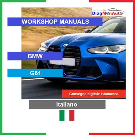 정비 매뉴얼 BMW G81 Italiano