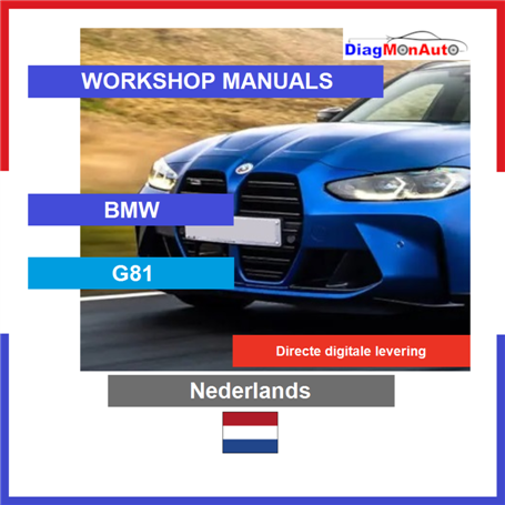 정비 매뉴얼 BMW G81 Nederlands