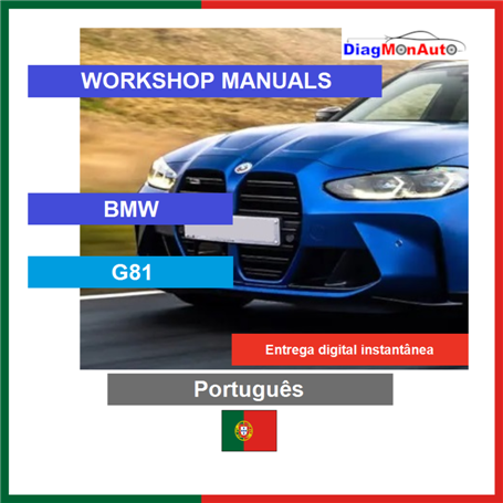 정비 매뉴얼 BMW G81 Português