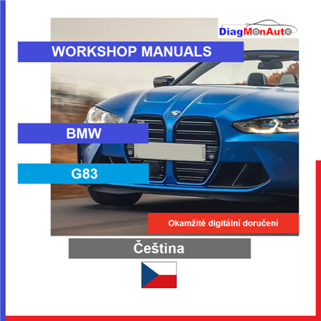 Manuels d'atelier BMW G83 Čeština