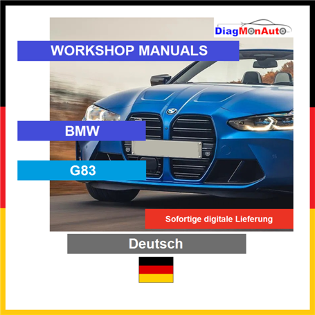 Manuels d'atelier BMW G83 Deutsch