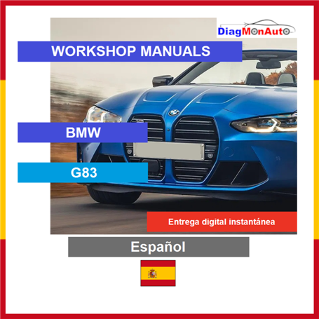 Manuels d'atelier BMW G83 Español