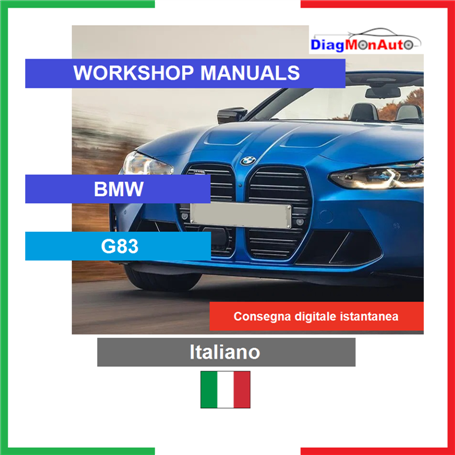Manuels d'atelier BMW G83 Italiano