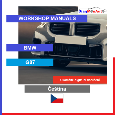 Werkstatthandbücher BMW G87 Čeština