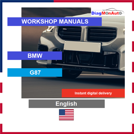 Werkstatthandbücher BMW G87 English