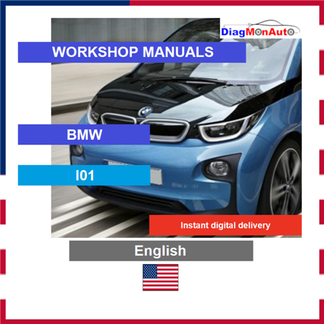 Werkstatthandbücher BMW I01 English