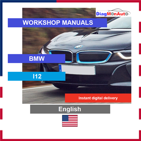 Verkstadshandböcker BMW I12 English